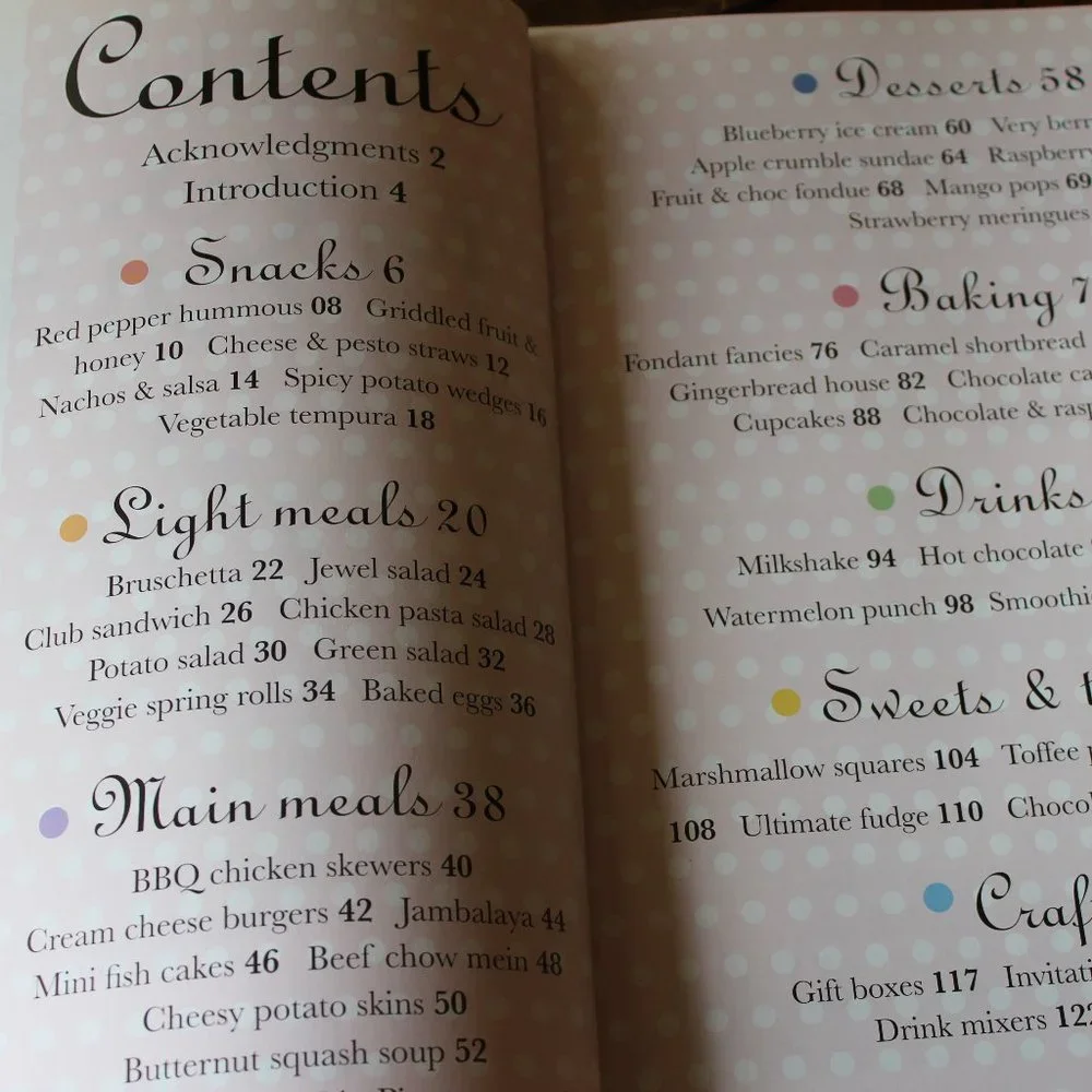 Dk cookbook girls